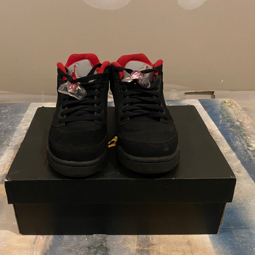 🔥Jordan 5 Retro Low | ⚫️🔴 METALLIC HEMATITE🔥